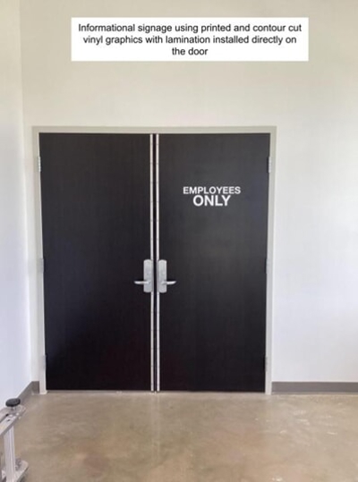 Distribution Center Wayfinding & Branding Project Photo